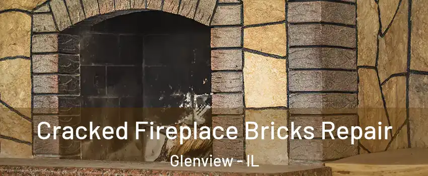  Cracked Fireplace Bricks Repair Glenview - IL
