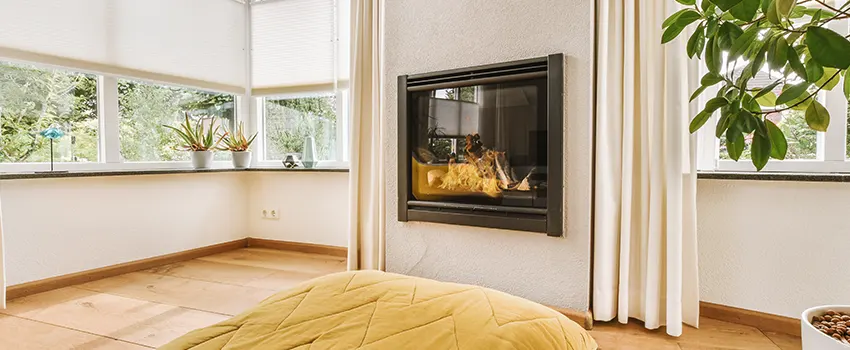 Residential Fireplace Ceramic Glass Installation in Glenview, IL